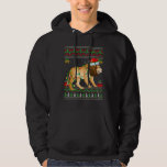 Xmas Lights Ugly Sweater Style Santa Mountain Lion<br><div class="desc">Xmas Lights Ugly Sweater Style Santa Mountain Lion Christmas</div>