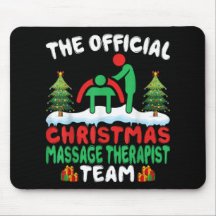 Xmas Mage Therast Team Mage Therapy Christmas Mouse Mat