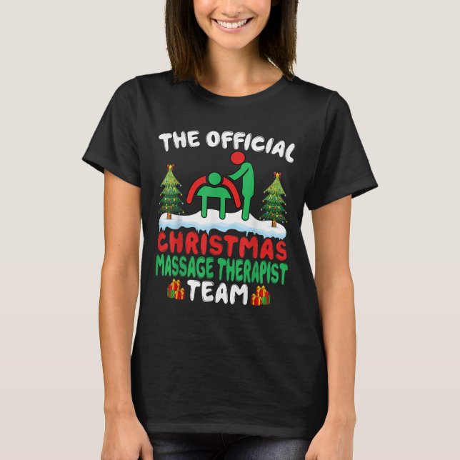 Xmas Mage Therast Team - Mage Therapy Christmas  T-Shirt (Front)