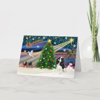 Xmas Magic-Cavalier Tri5 Holiday Card