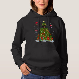 Xmas Matching Family Funny Labrador Retriever Chri Hoodie