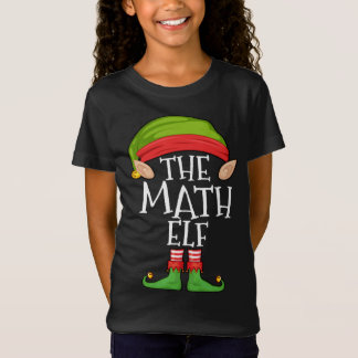 Xmas Math Elf Matching Christmas Family Elf T-Shirt