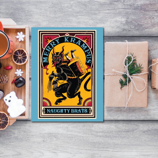 Xmas Merry Krampus Naughty Brats Circus Style (Creator Uploaded)