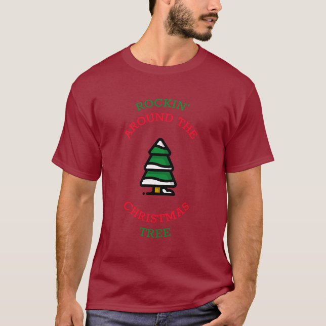 Xmas Mooserinking Beer Christmas T-Shirt (Front)