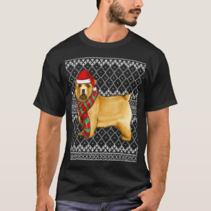 Xmas Norwich Terrier Santa Claus Hat Ugly Christma T-Shirt