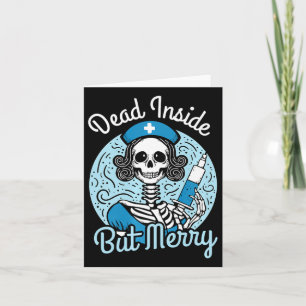 Xmas Nursing Healthcare Worker Medical Christmas N Card