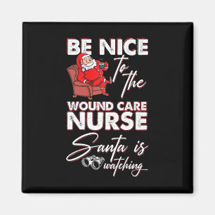 Xmas Nursing Healthcare Worker Wound Care Nurse Ch Magnet