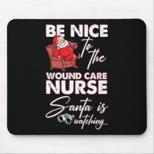 Xmas Nursing Healthcare Worker Wound Care Nurse Ch Mouse Mat