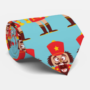 Xmas nutcracker breaks its teeth and goes nuts tie