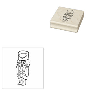 Xmas Nutcracker  Rubber Stamp