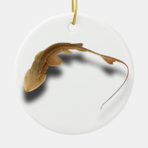 >XMAS ORNAMENT -STURGEON FISH -REAL SHOVELNOSE
