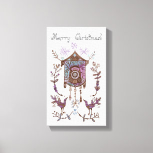 xmas ornamental canvas prints