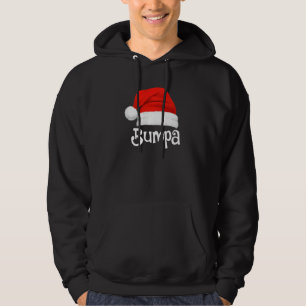 Xmas Pajama Group Matching Bumpa Christmas Hat Hoodie