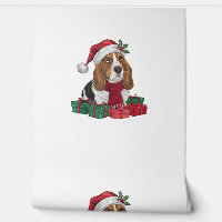 Xmas Party Decoration Santa Basset Hound Dog Chris