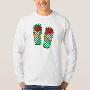 Xmas Party Flip Flops T-Shirt