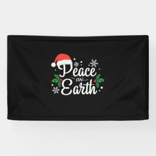 Xmas Peace On Earth Banner