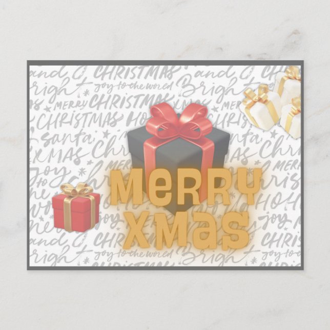 Xmas postcard (Front)