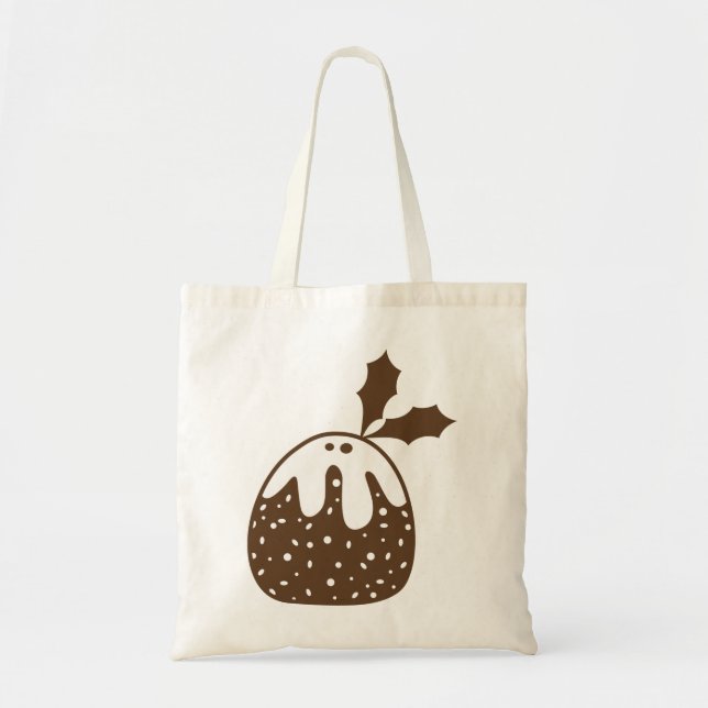 Xmas Pudding Tote Bag (Front)