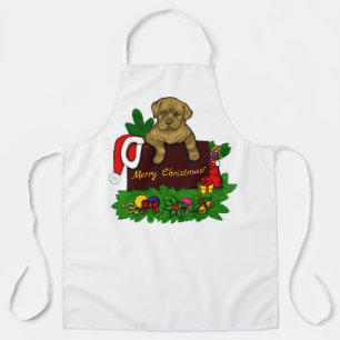 XMas Puppy Apron