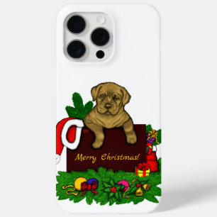 XMas Puppy iPhone 15 Pro Max Case