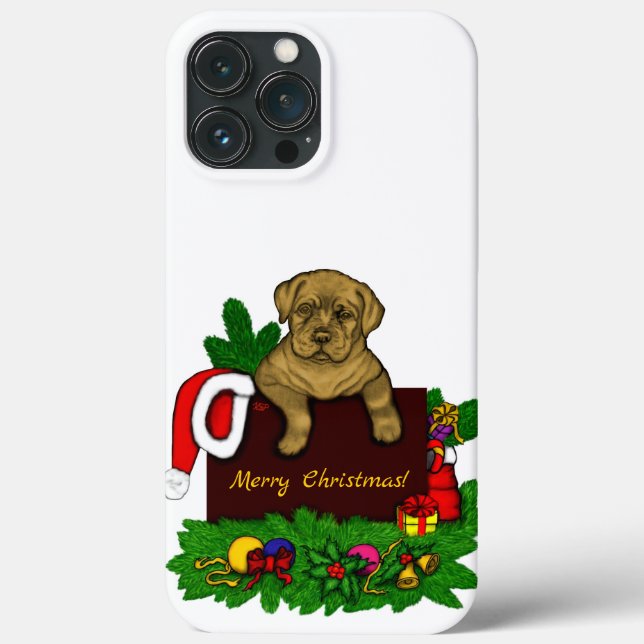 XMas Puppy Case-Mate iPhone Case (Back)