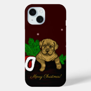 XMas Puppy iPhone 15 Case