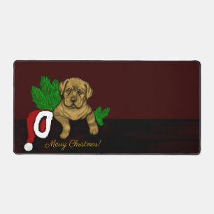 XMas Puppy Desk Mat