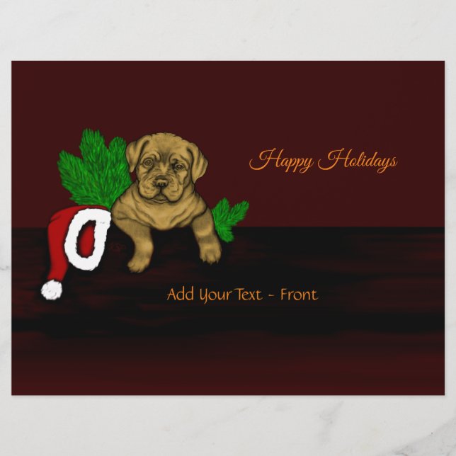 XMas Puppy Flyer (Front)