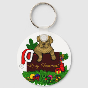 XMas Puppy Key Ring