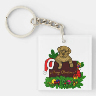 XMas Puppy Key Ring