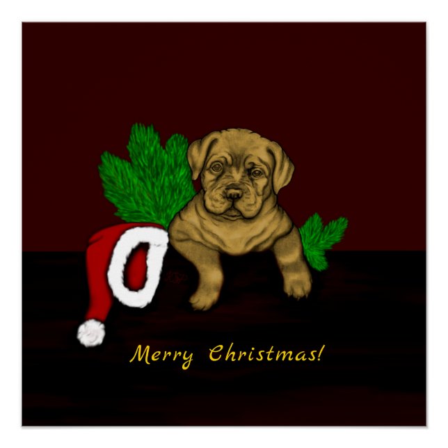 XMas Puppy Poster (Front)