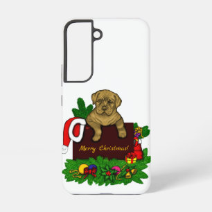 XMas Puppy Samsung Galaxy Case
