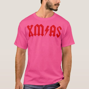 Xmas Rock Roll Heavy Metal funny Christmas Xmas T-Shirt