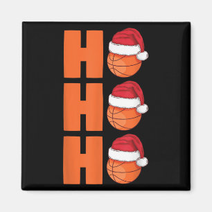 Xmas Santa Claus Basketball Christmas Magnet