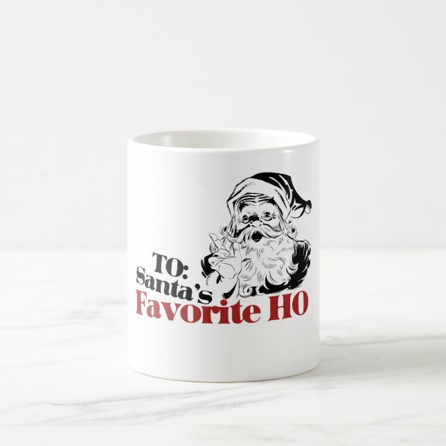 XMAS Santas Favourite HO  Coffee Mug (Center)