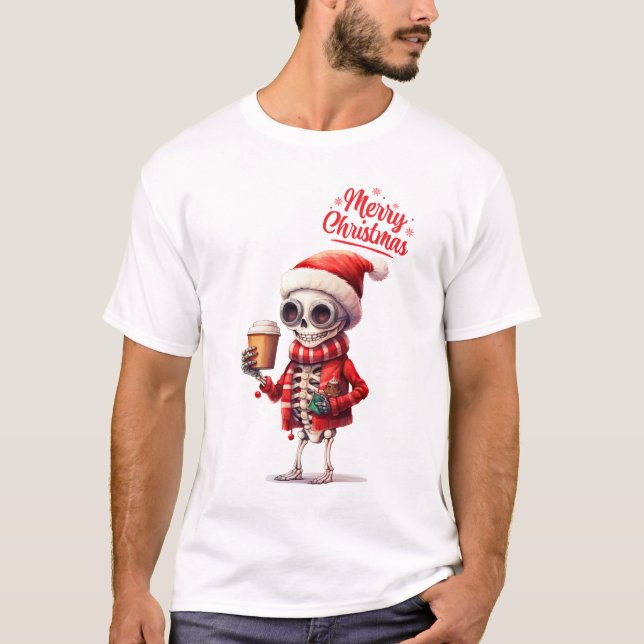 Xmas skeleton T-Shirt (Front)
