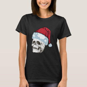 Xmas Skull With Rock´n Roll T-Shirt