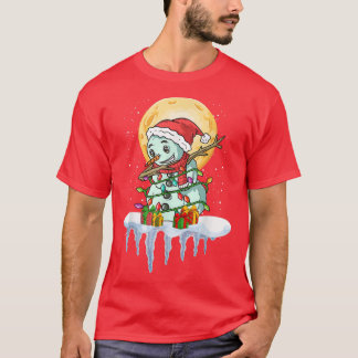 XMas Snow Winter Christmas Fairy Lights Snowman Da T-Shirt