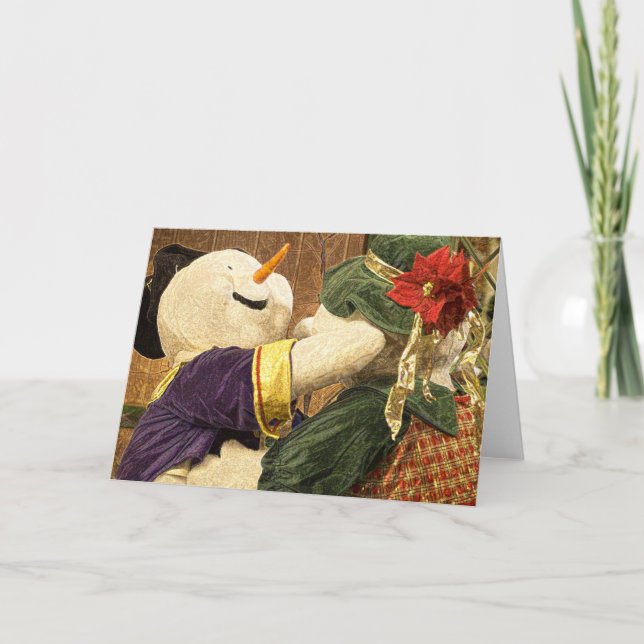 xmas snowdancers holiday card (Front)