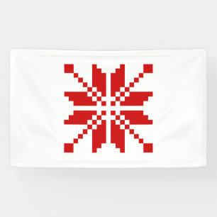 Xmas Snowflake Christmas Pattern Banner