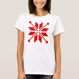 Xmas Snowflake Christmas Pattern T-Shirt