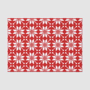 Xmas Snowflake Christmas Pattern Tissue Paper