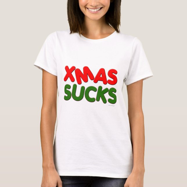 XMAS Sucks T-Shirt (Front)