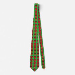 Xmas Sugar Skulls Tie