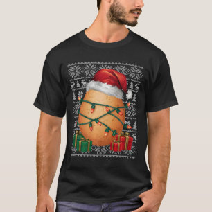 Xmas Sweater Style Ugly Fast Food Egg Christmas