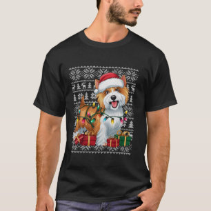 Xmas Sweater Style Ugly Santa Tibetan Terrier Dog 