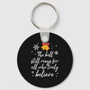 Xmas The Bell Still Rings Key Ring