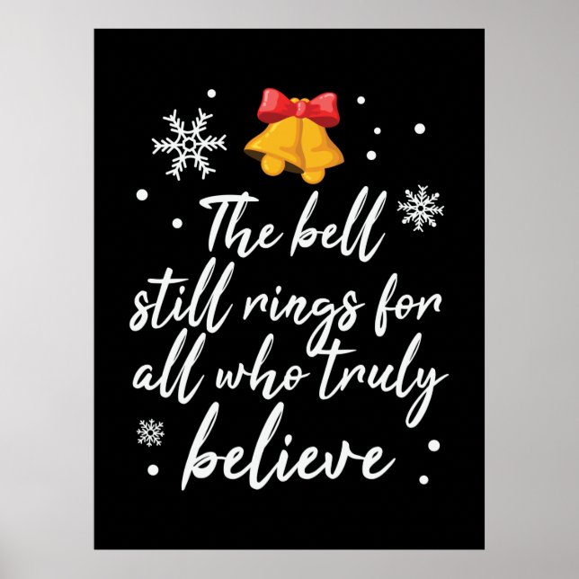 Xmas The Bell Still Rings Poster (Front)