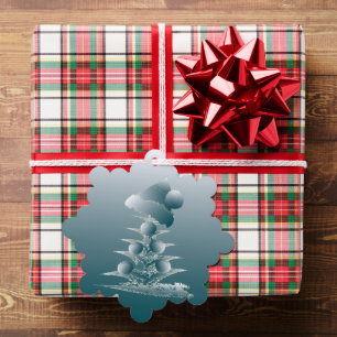 Xmas tree decoration card