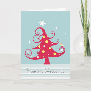 Xmas Tree Holiday Card